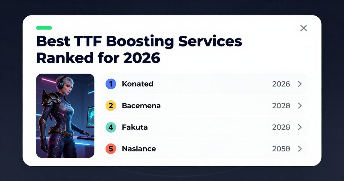 Best TFT Boosting Services Ranked for 2026