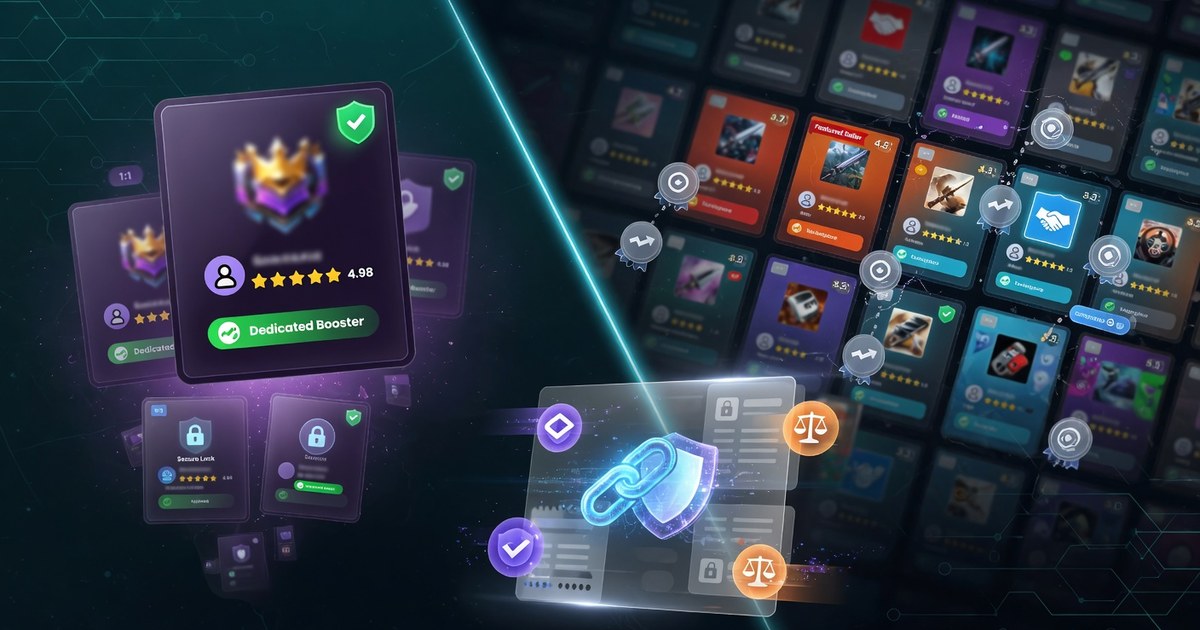 Eloking vs G2G: Dedicated Boosting Service or Open Marketplace?