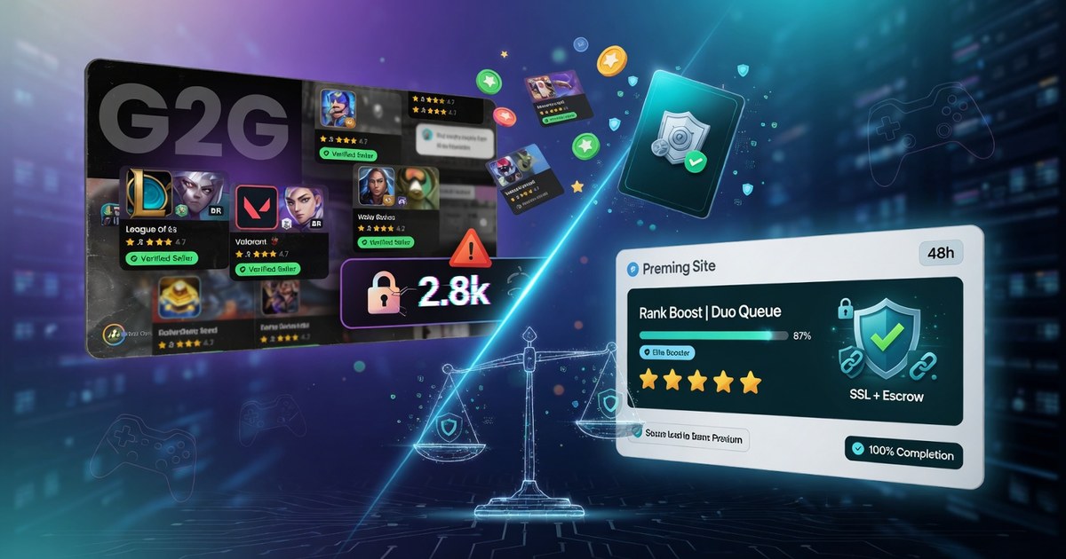 G2G vs Dedicated Boosting Sites: Which Should Gamers Use?