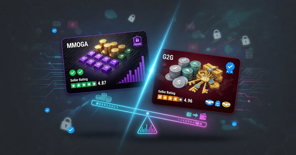 MMOGA vs G2G: Which Marketplace Is Better for Game Currency and Keys?